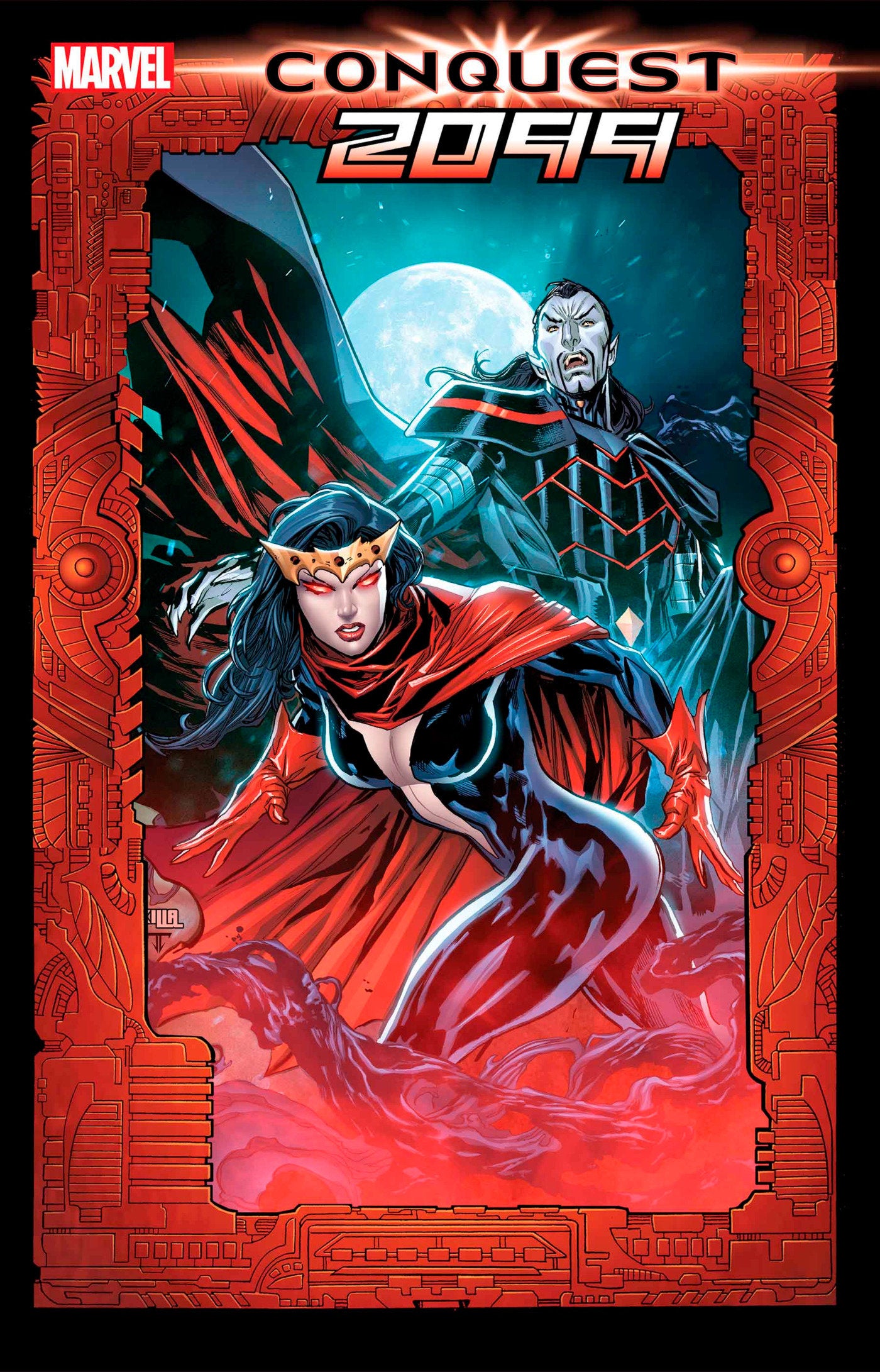 CONQUEST 2099 #5 KEN LASHLEY FRAME VARIANT  - Release Date:  12/18/24