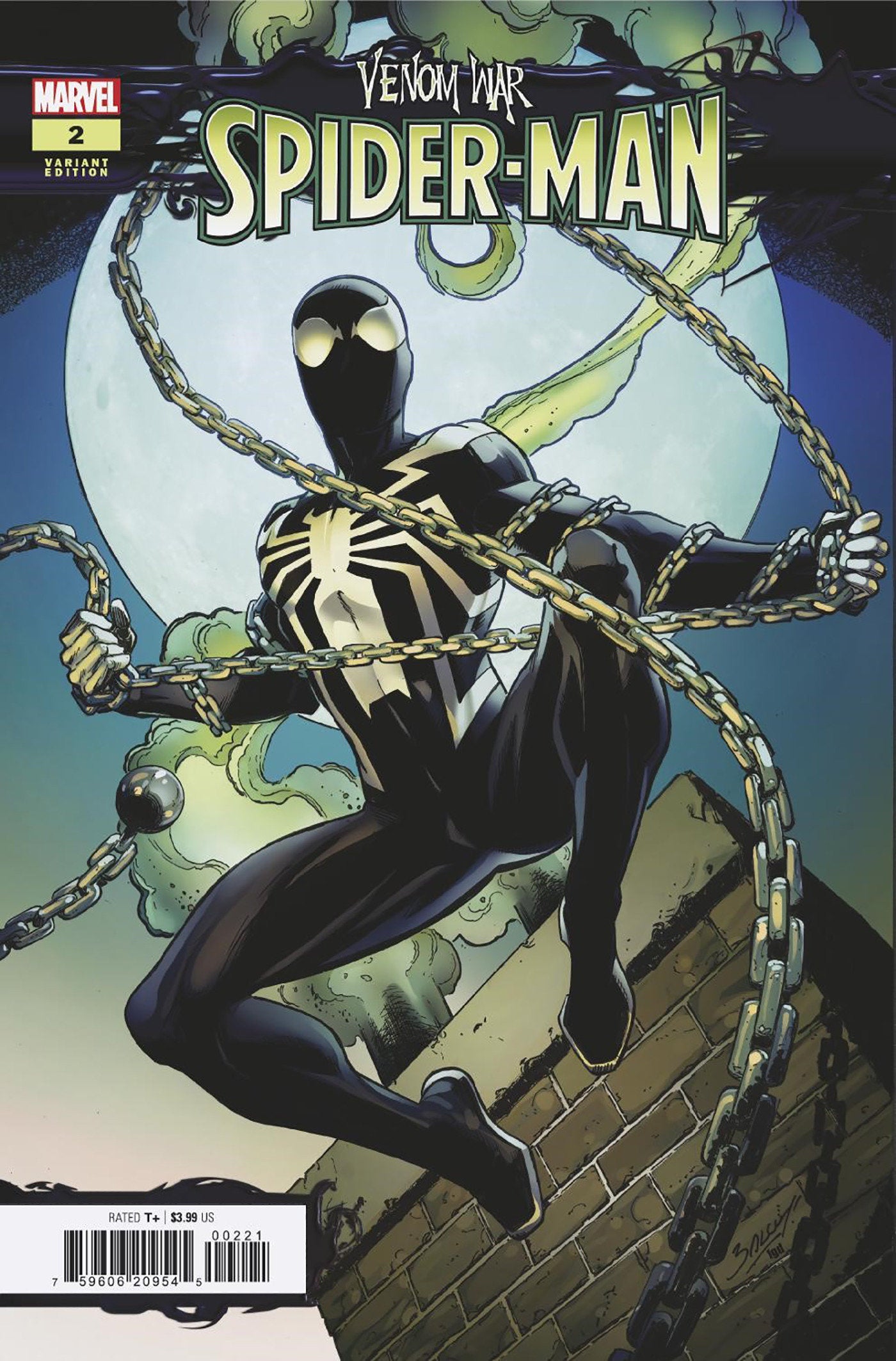 VENOM WAR: SPIDER-MAN #2 MARK BAGLEY VARIANT [VW]  - Release Date:  9/4/24