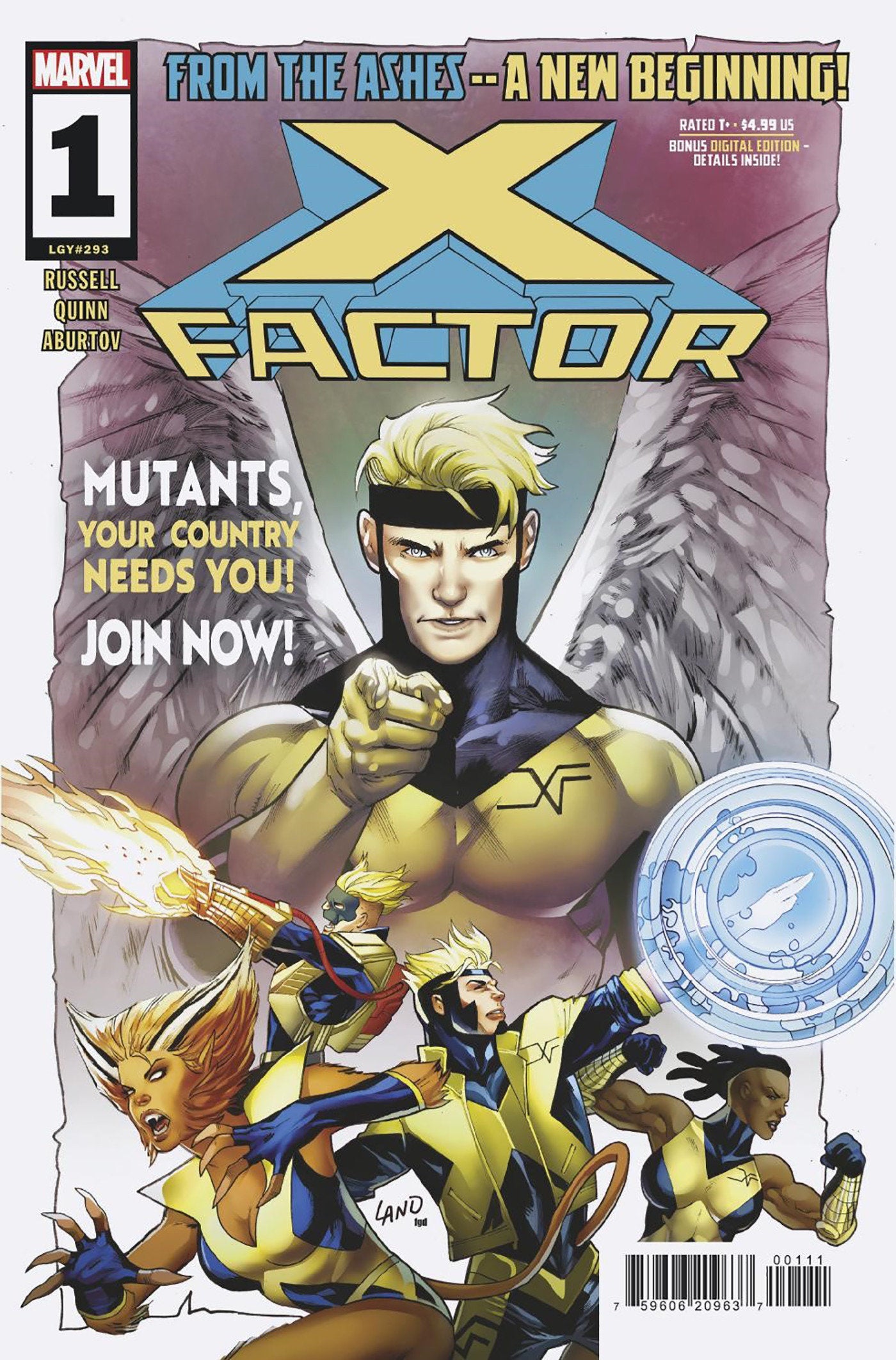 X-FACTOR #1  - Release Date: 8/14/24