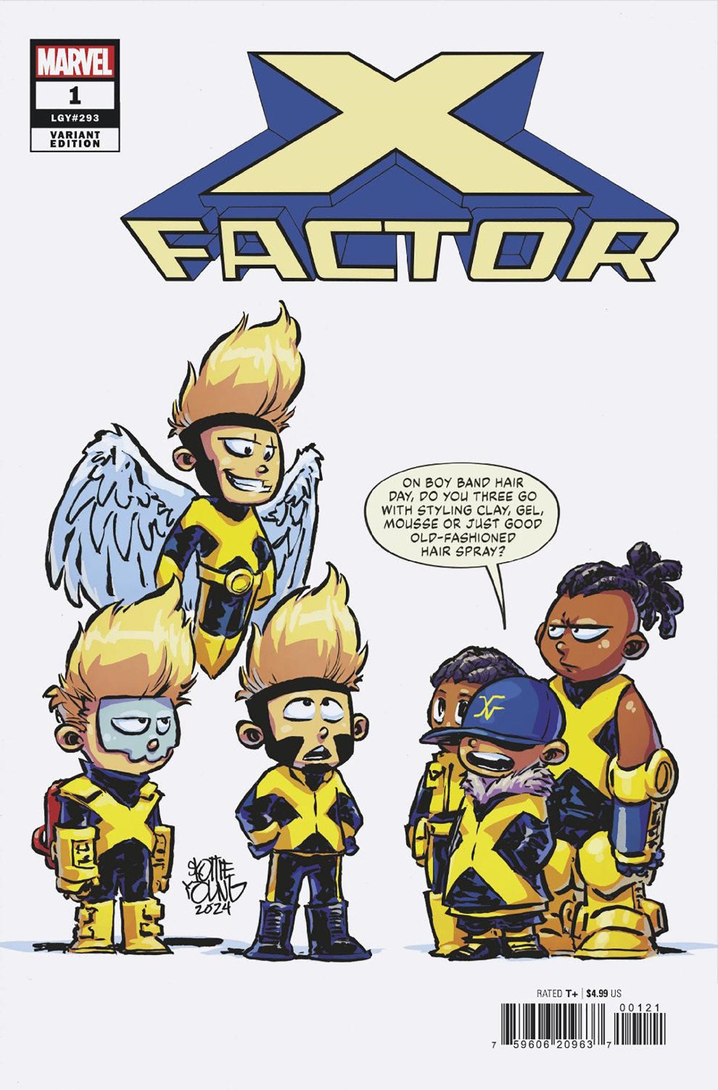 X-FACTOR #1 SKOTTIE YOUNG VARIANT  - Release Date: 8/14/24