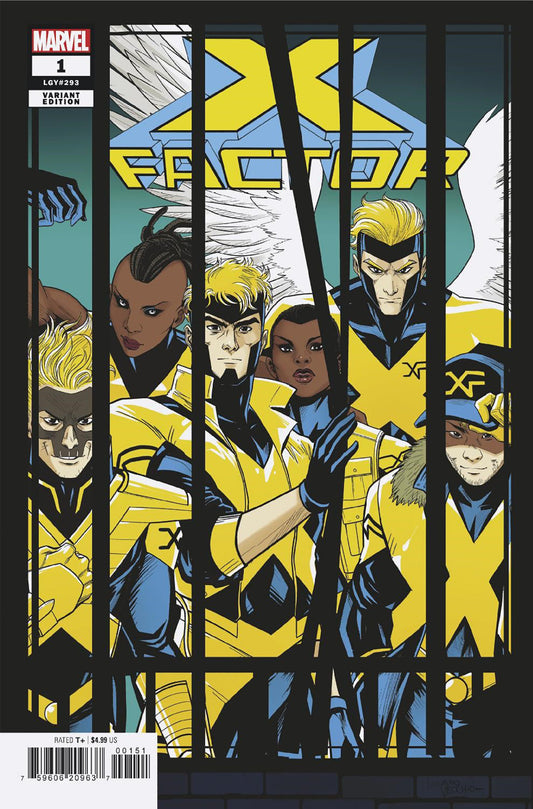 X-FACTOR #1 LUCIANO VECCHIO WINDOWSHADES VARIANT  - Release Date: 8/14/24