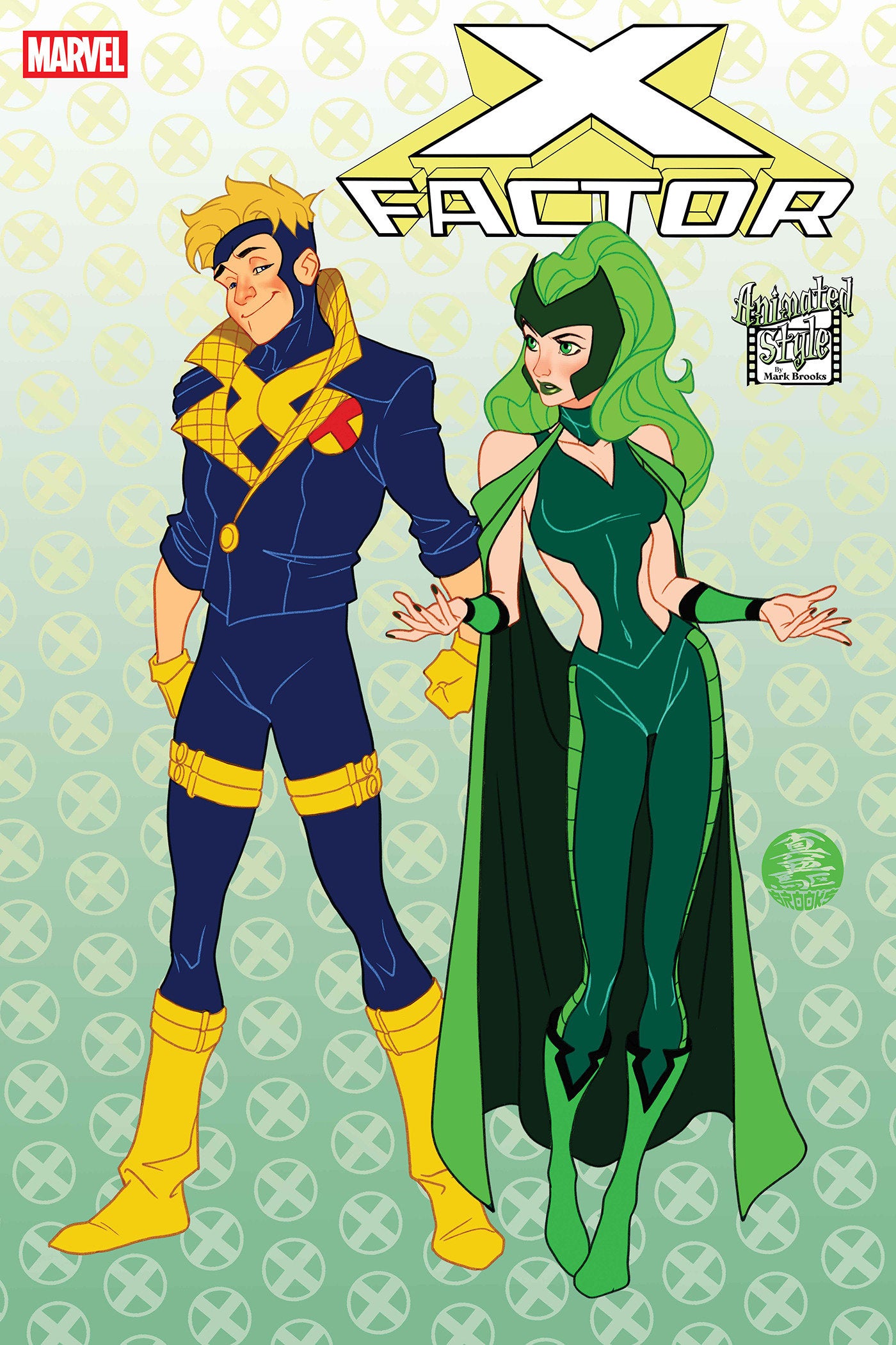 X-FACTOR #7 MARK BROOKS ANIMATED-STYLE VARIANT [DOOM]  - Release Date:  2/19/25