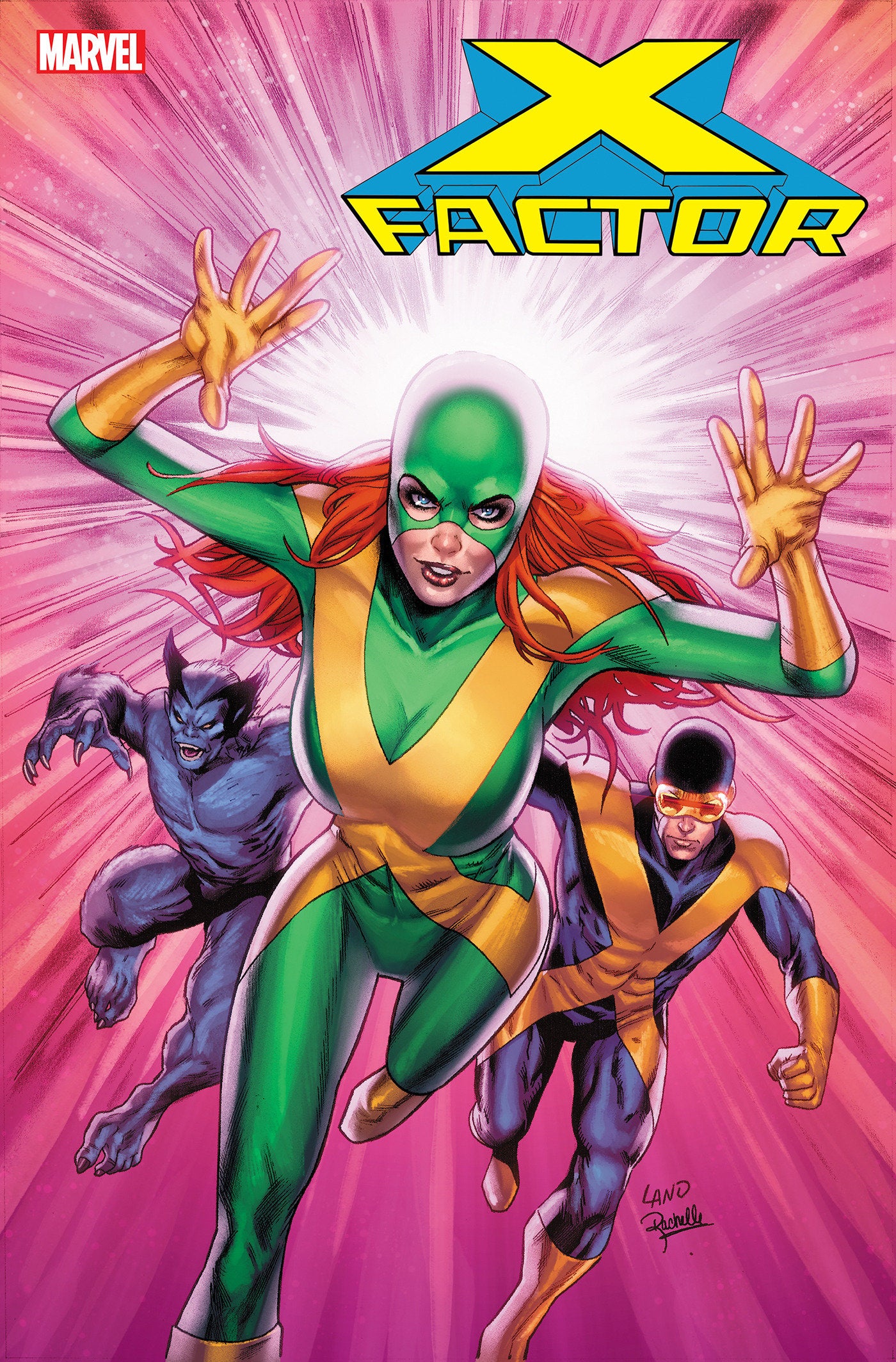 1:25 X-FACTOR #8 GREG LAND VARIANT [XMH]  - Release Date:  3/12/25