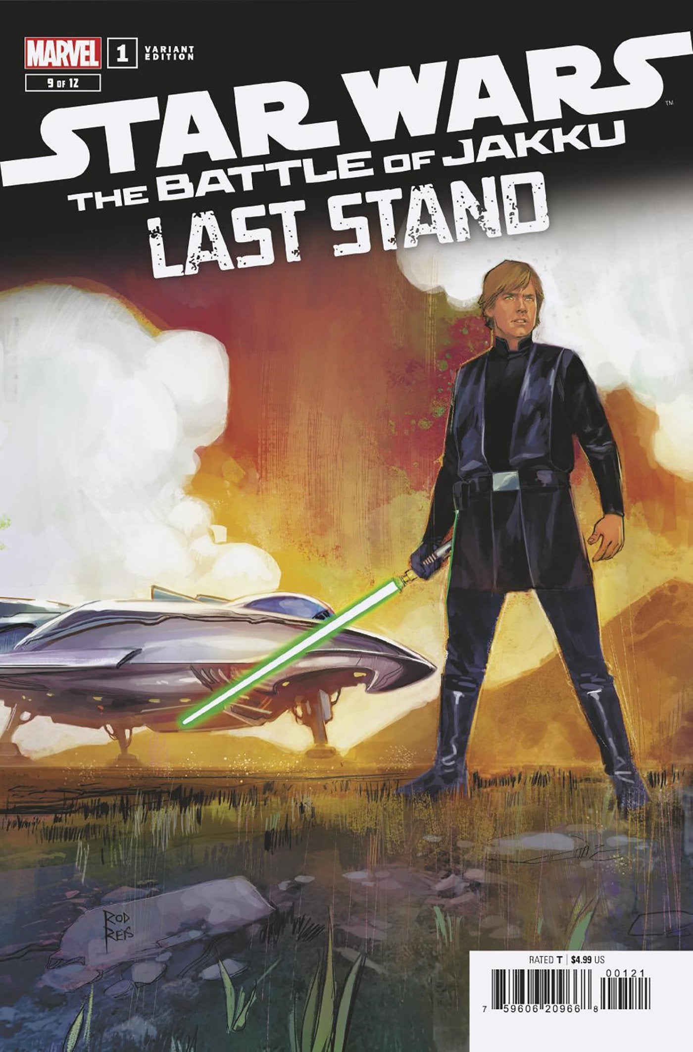 STAR WARS: BATTLE OF JAKKU - LAST STAND #1 ROD REIS VARIANT  - Release Date:  12/25/24