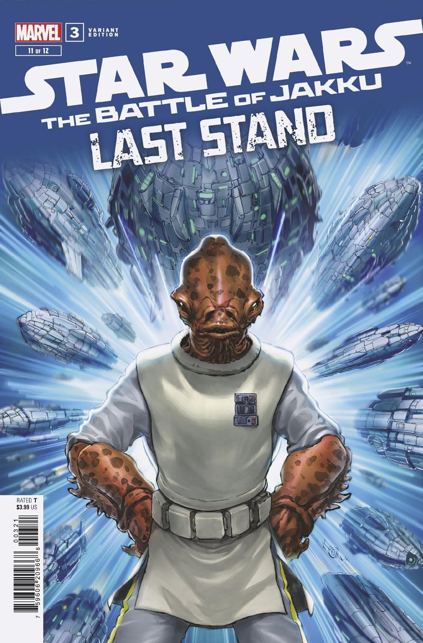 STAR WARS: BATTLE OF JAKKU - LAST STAND #3 ALAN QUAH VARIANT  - Release Date:  1/15/25