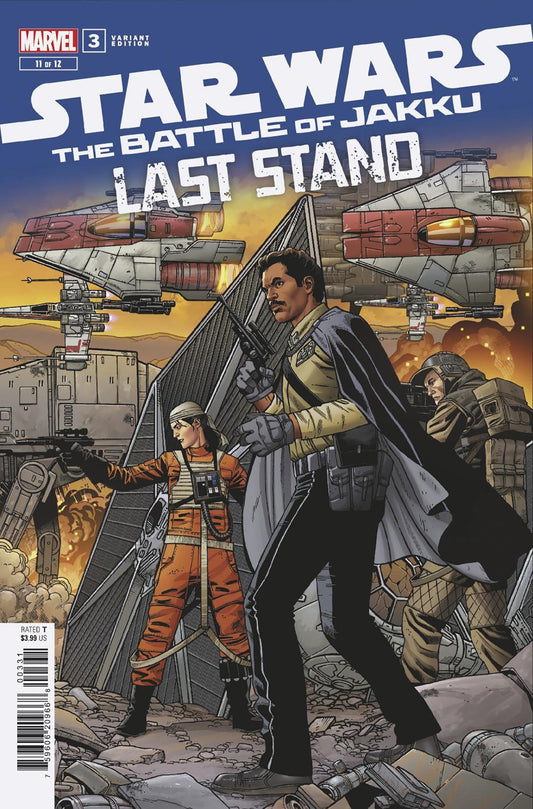 STAR WARS: BATTLE OF JAKKU - LAST STAND #3 RAMON ROSANAS VARIANT  - Release Date:  1/15/25