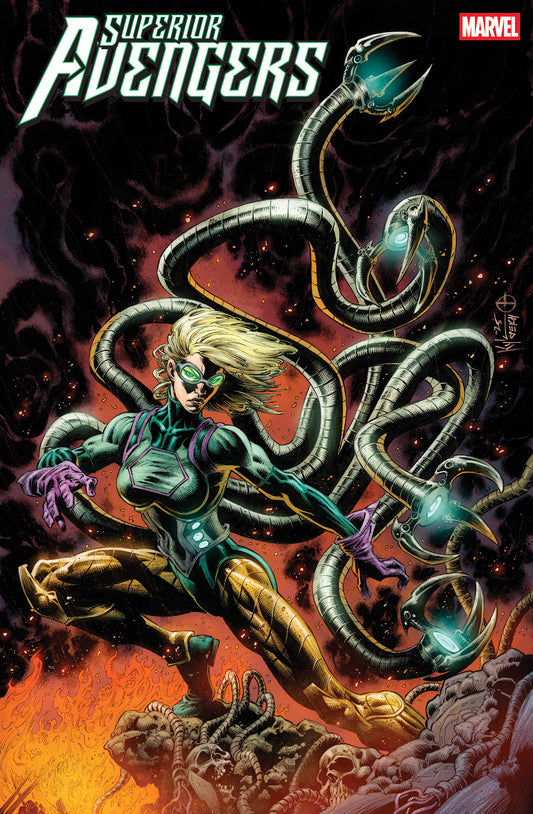 SUPERIOR AVENGERS #4 KYLE HOTZ VARIANT [DOOM]  - Release Date:  7/9/25