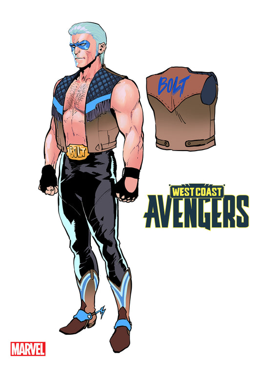 1:10 WEST COAST AVENGERS #1 DANNY KIM DESIGN VARIANT  - Release Date:  11/27/24