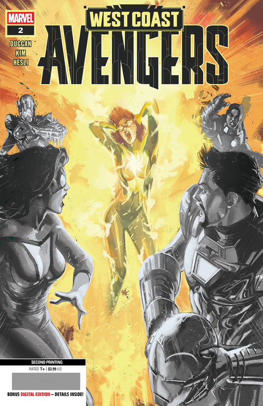WEST COAST AVENGERS #2 BEN HARVEY 2ND PRINTING VARIANT  - Release Date:  2/5/25