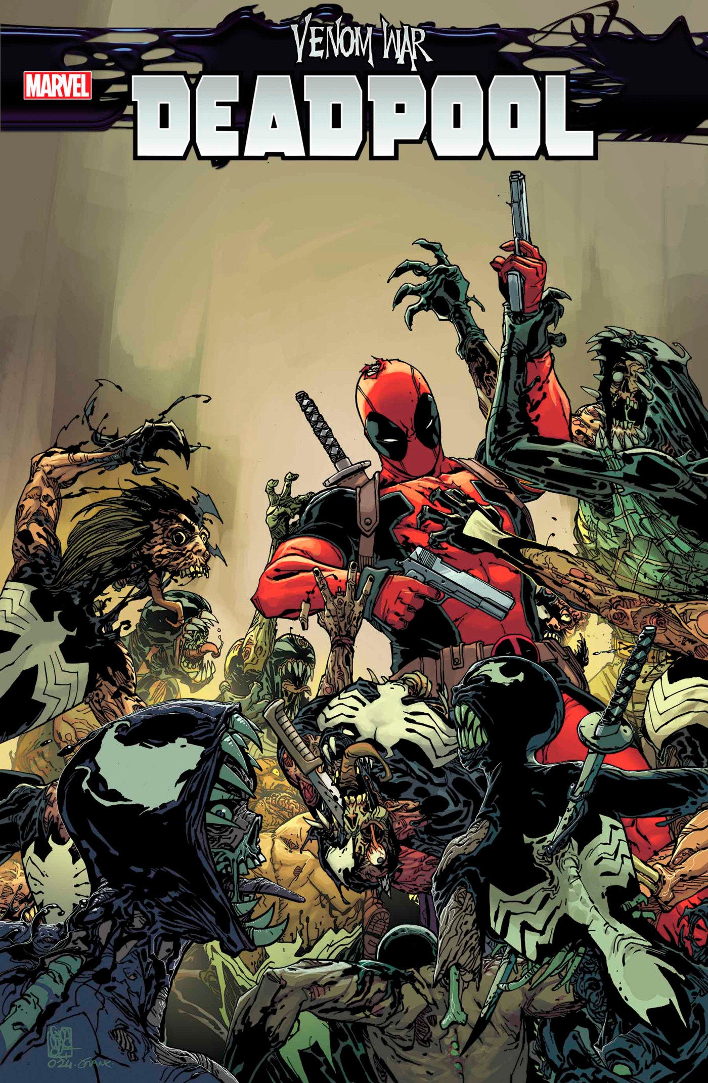 VENOM WAR: DEADPOOL #1 [VW]  - Release Date:  9/18/24