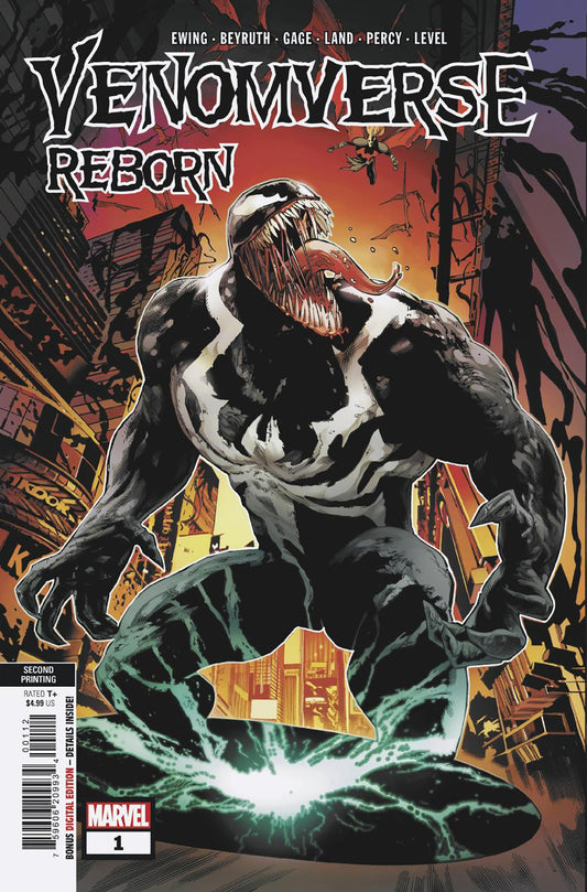 VENOMVERSE REBORN #1 GREG LAND 2ND PRINTING VARIANT -Releases: 7/31/24