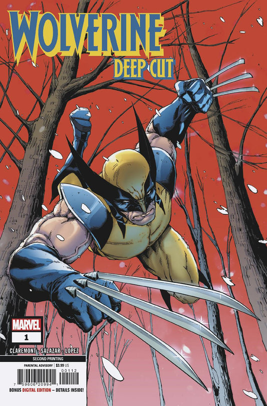 WOLVERINE: DEEP CUT #1 EDGAR SALAZAR 2ND PRINTING VARIANT  - Release Date: 8/21/24