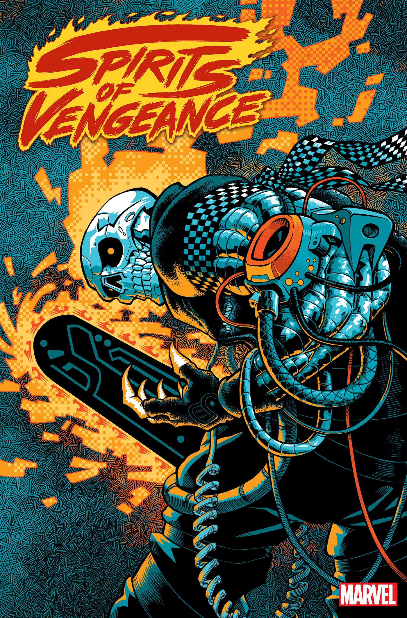 SPIRITS OF VENGEANCE #5 GONZO VARIANT  - Release Date:  1/15/25