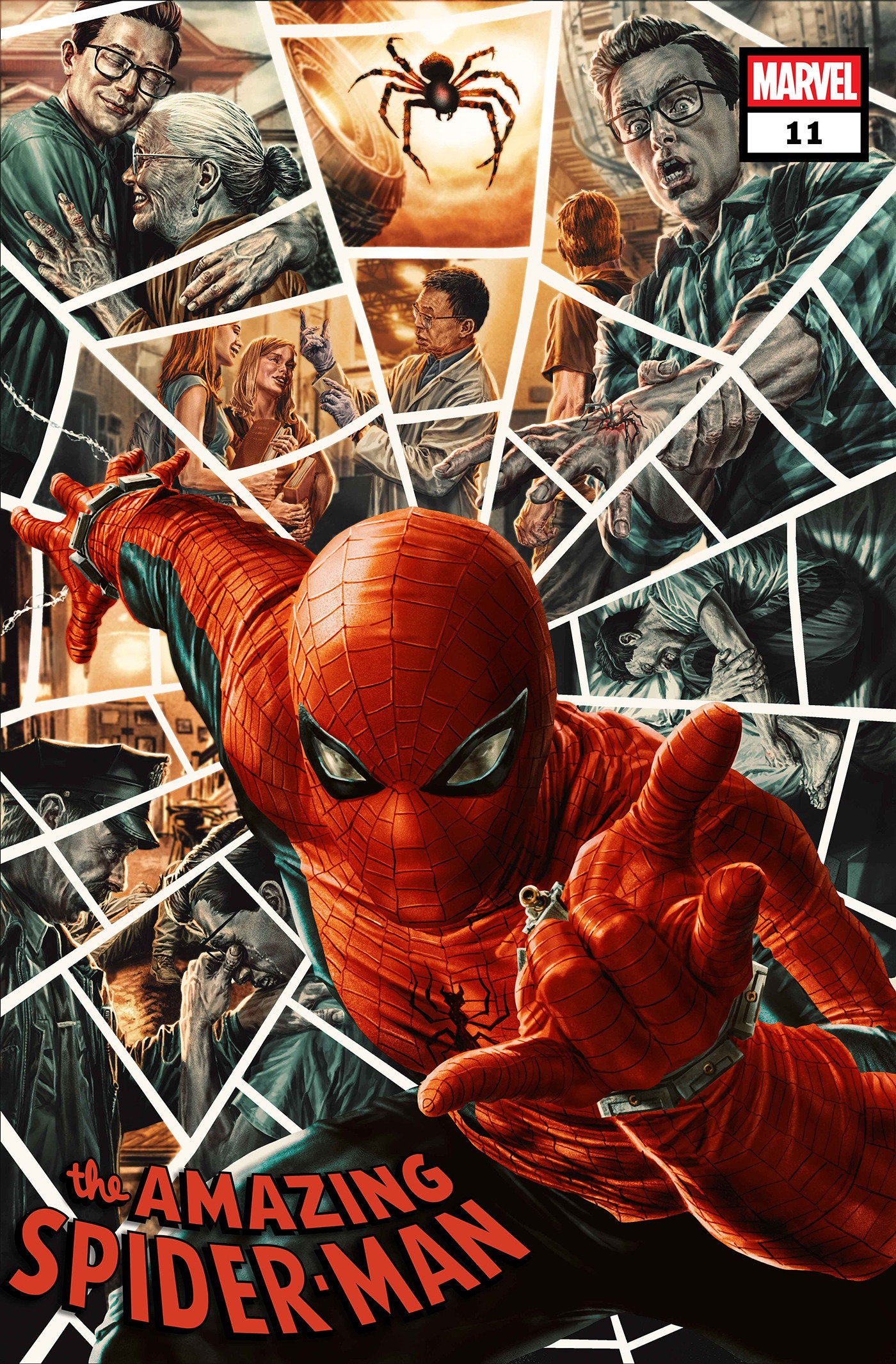 AMAZING SPIDER-MAN #11 LEE BERMEJO AMAZING VISIONS VARIANT - 9/3/25 - Release Date:  9/3/25