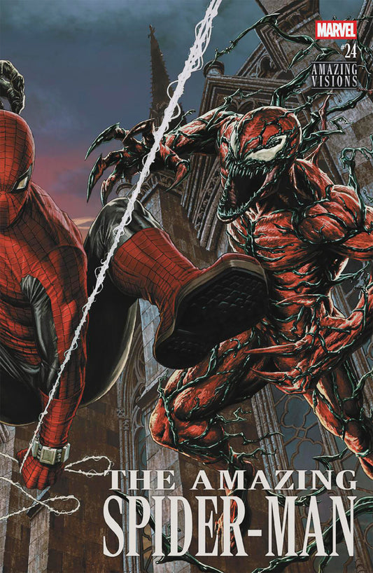AMAZING SPIDER-MAN #24 LEE BERMEJO AMAZING VISIONS VARIANT [DS] ISBN: 75960621001502421 - FOC DATE: 2/16/26  - Release Date: 3/18/26