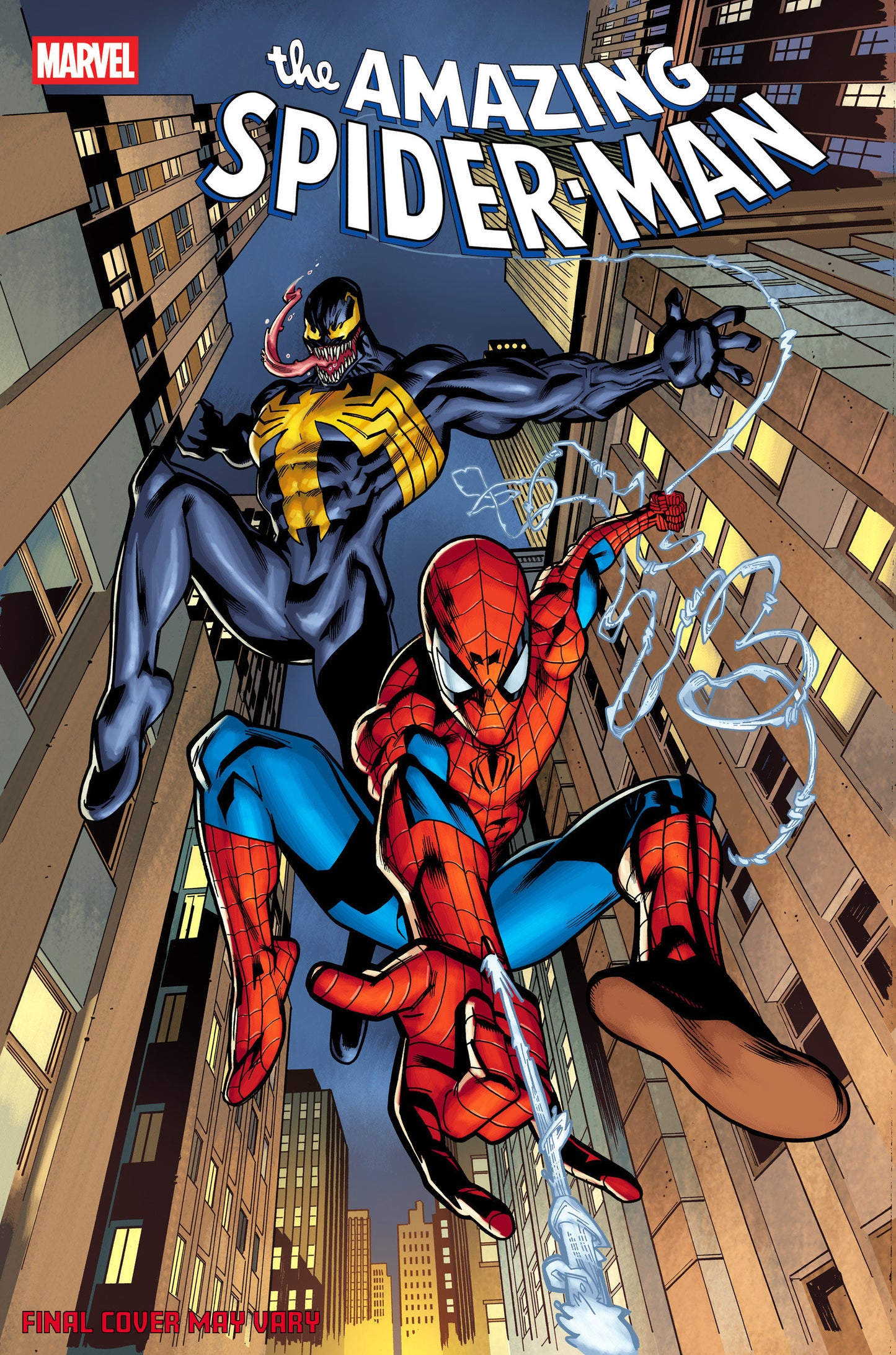 AMAZING SPIDER-MAN #24 MIKE HAWTHORNE VARIANT [DS] ISBN: 75960621001502441 - FOC DATE: 2/16/26  - Release Date: 3/18/26