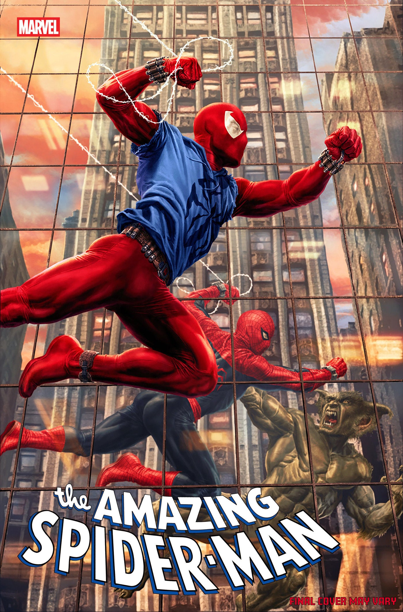 AMAZING SPIDER-MAN #25 LEE BERMEJO AMAZING VISIONS VARIANT [DS] ISBN: 75960621001502521 - FOC DATE: 02/09/2026  - Release Date: 03/25/2026