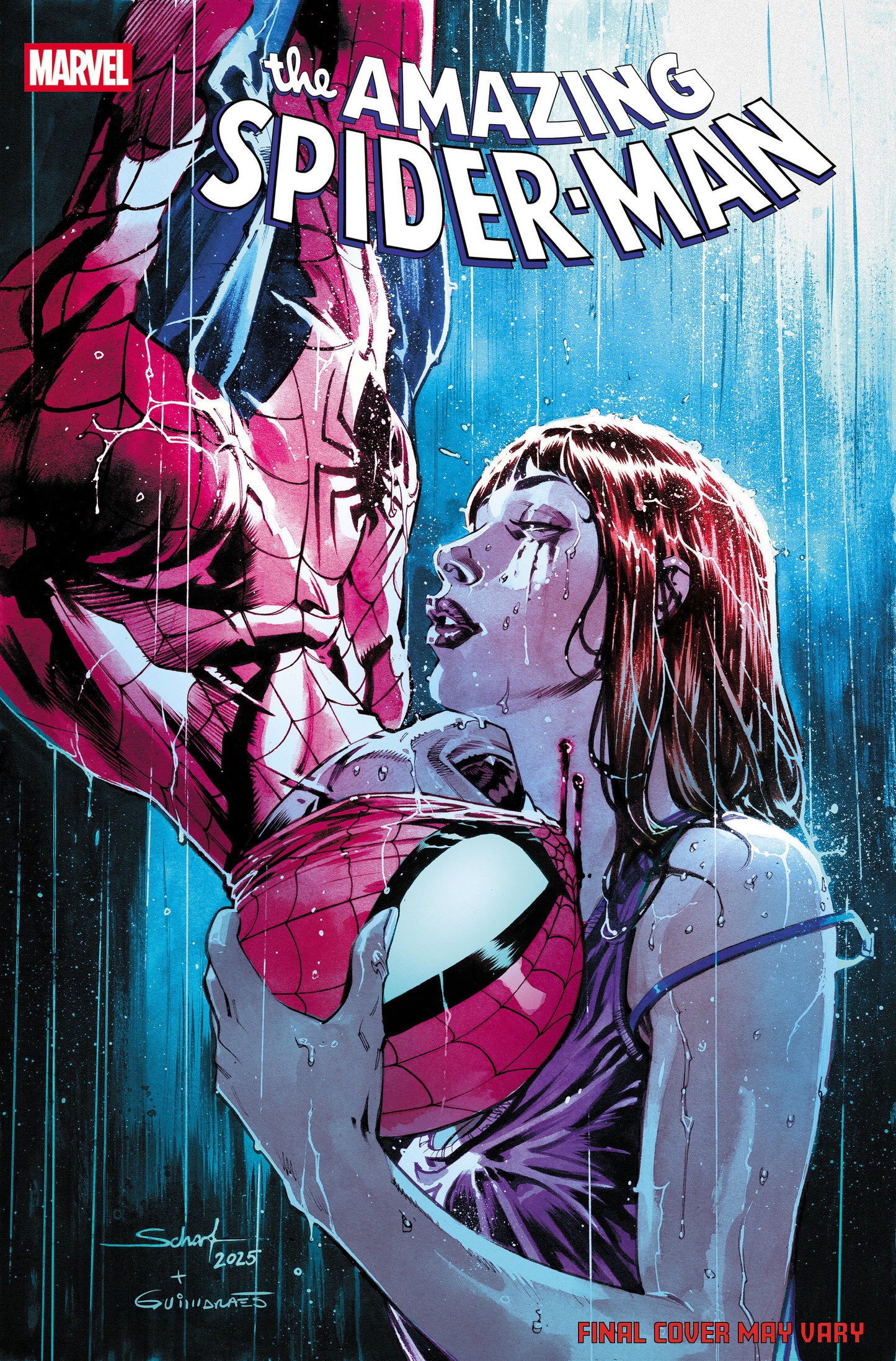 AMAZING SPIDER-MAN #25 JONAS SCHARF MARVEL MONSTER VARIANT [DS] ISBN: 75960621001502541 - FOC DATE: 02/09/2026  - Release Date: 03/25/2026