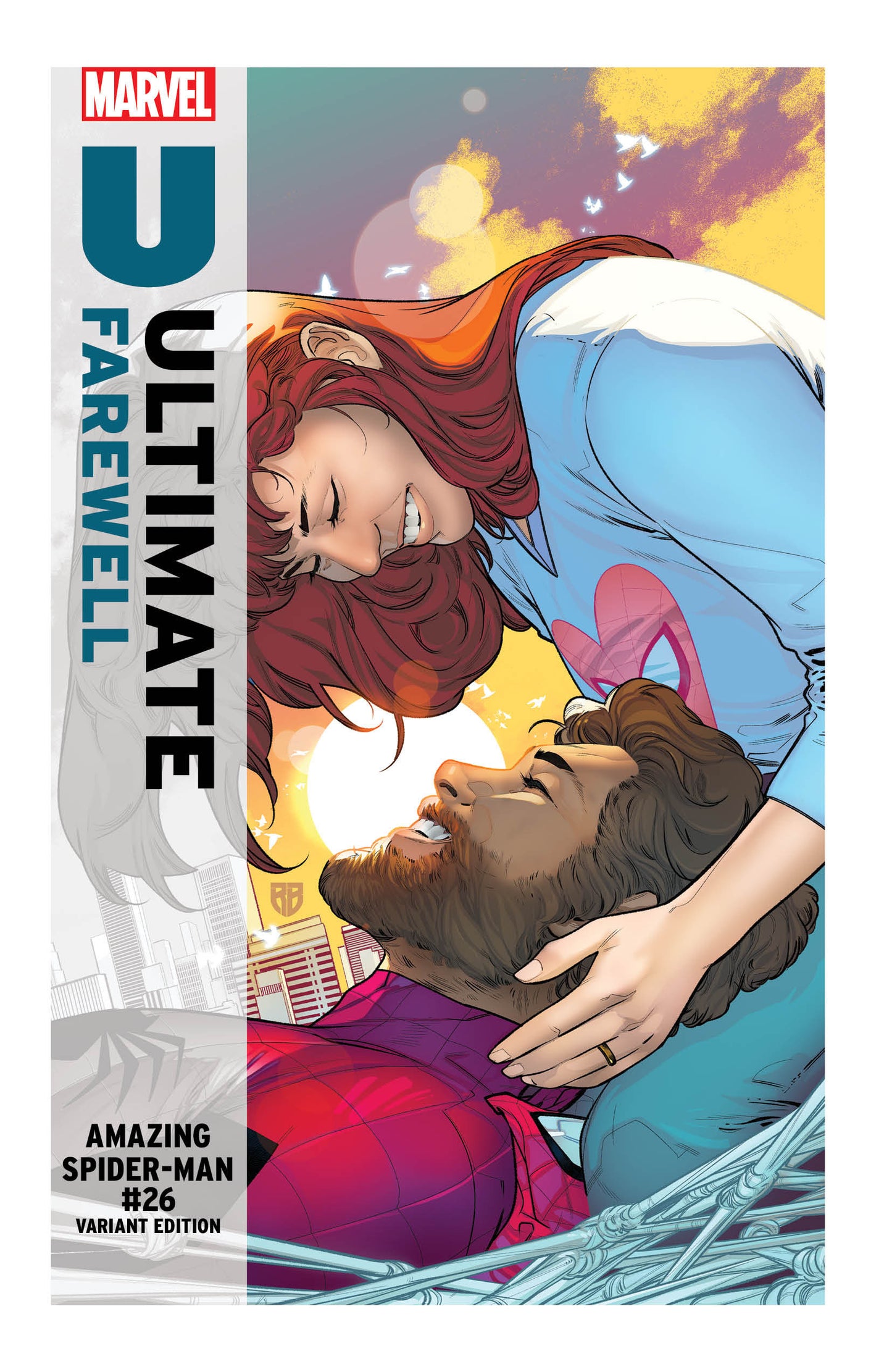 AMAZING SPIDER-MAN #26 R.B. SILVA ULTIMATE FAREWELL VARIANT [DS] ISBN: 75960621001502641 - FOC DATE: 3/8/26  - Release Date: 4/8/26