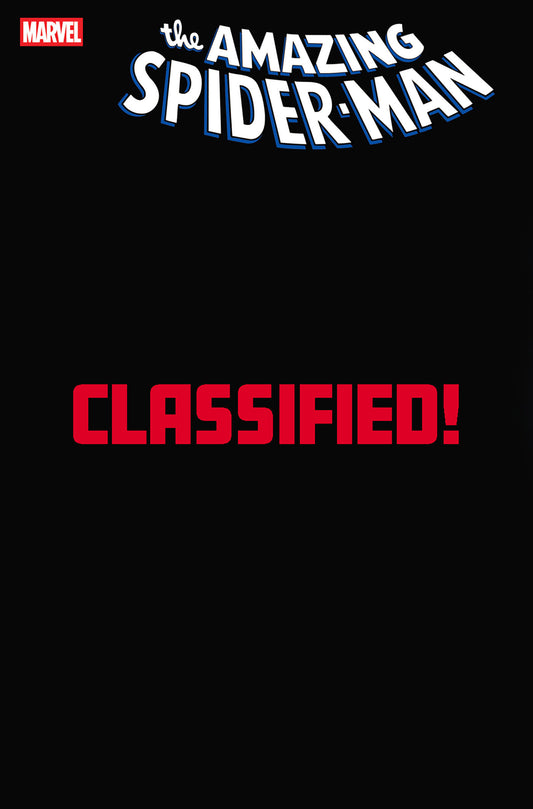 AMAZING SPIDER-MAN #27 MARK BAGLEY CLASSIFIED TARGET VARIANT [DS] ISBN: 75960621001502741 - FOC DATE: 3/22/26  - Release Date: 4/22/26