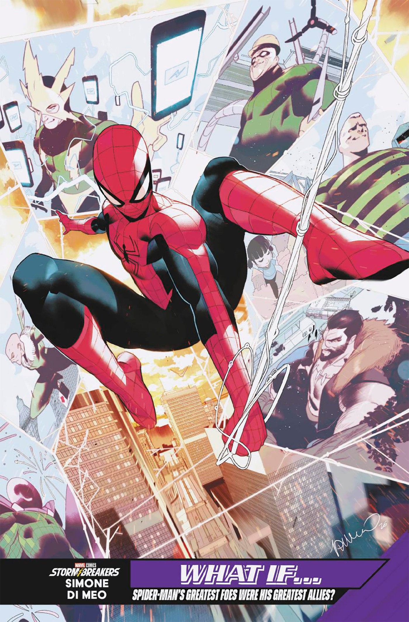AMAZING SPIDER-MAN #29 SIMONE DI MEO WHAT IF...? VARIANT ISBN: 75960621001502951 - FOC DATE: 4/19/26  - Release Date: 5/20/26