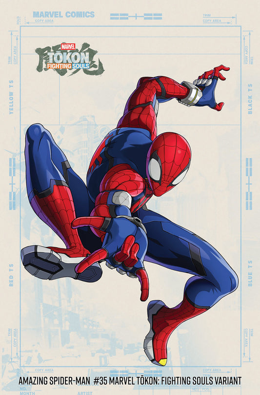 AMAZING SPIDER-MAN #35 MARVEL TOKON: FIGHTING SOULS VARIANT ISBN: 75960621001503531 - FOC DATE: 7/26/26  - Release Date: 8/26/26
