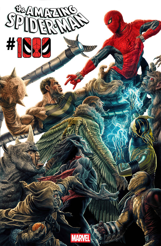 AMAZING SPIDER-MAN #1000 LEE BERMEJO AMAZING VISIONS VARIANT ISBN: 75960621001503621 - FOC DATE: 7/12/26  - Release Date: 9/16/26