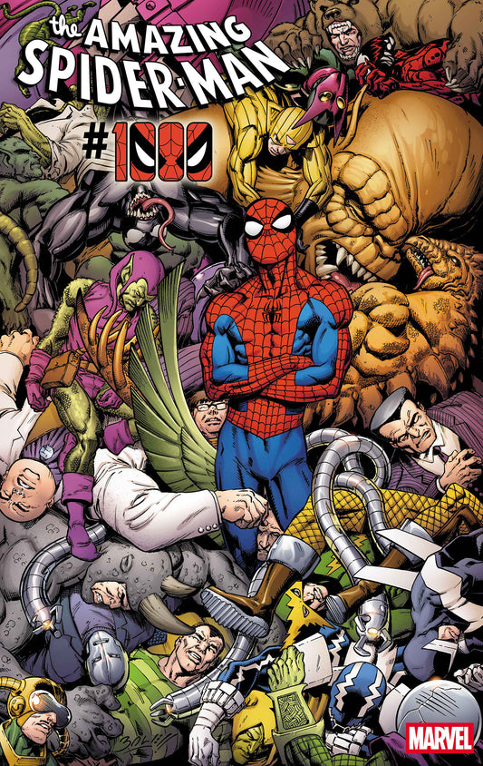 AMAZING SPIDER-MAN #1000 MARK BAGLEY VARIANT ISBN: 75960621001503623 - FOC DATE: 7/12/26  - Release Date: 9/16/26
