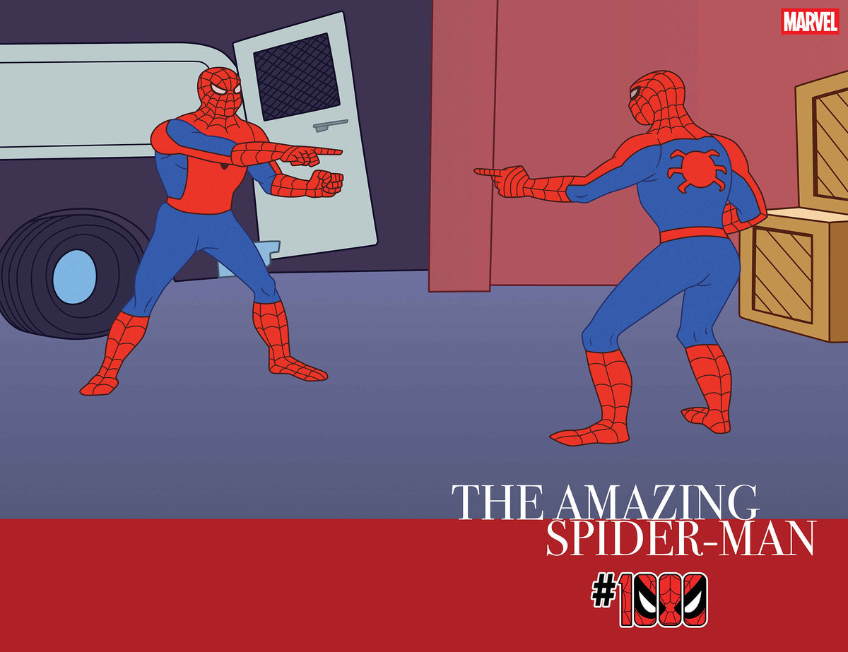 AMAZING SPIDER-MAN #1000 MARVEL ANIMATION SPIDER-MAN 1967 WRAPAROUND VARIANT ISBN: 75960621001503625 - FOC DATE: 7/12/26  - Release Date: 9/16/26