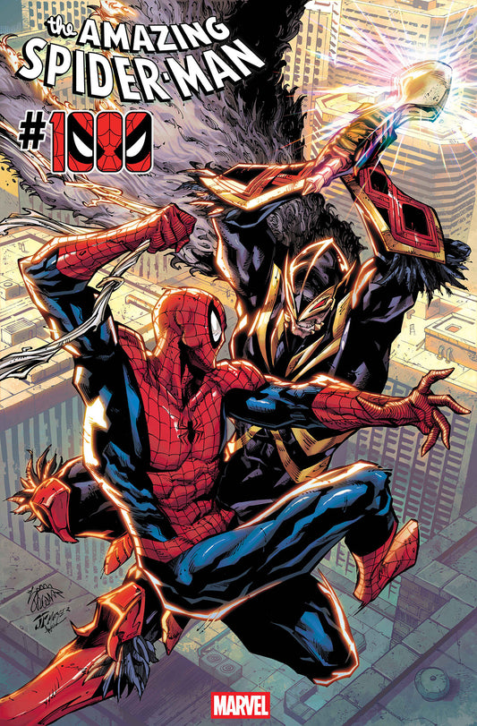 AMAZING SPIDER-MAN #1000 RYAN STEGMAN RAVAGE VARIANT ISBN: 75960621001503650 - FOC DATE: 7/12/26  - Release Date: 9/16/26