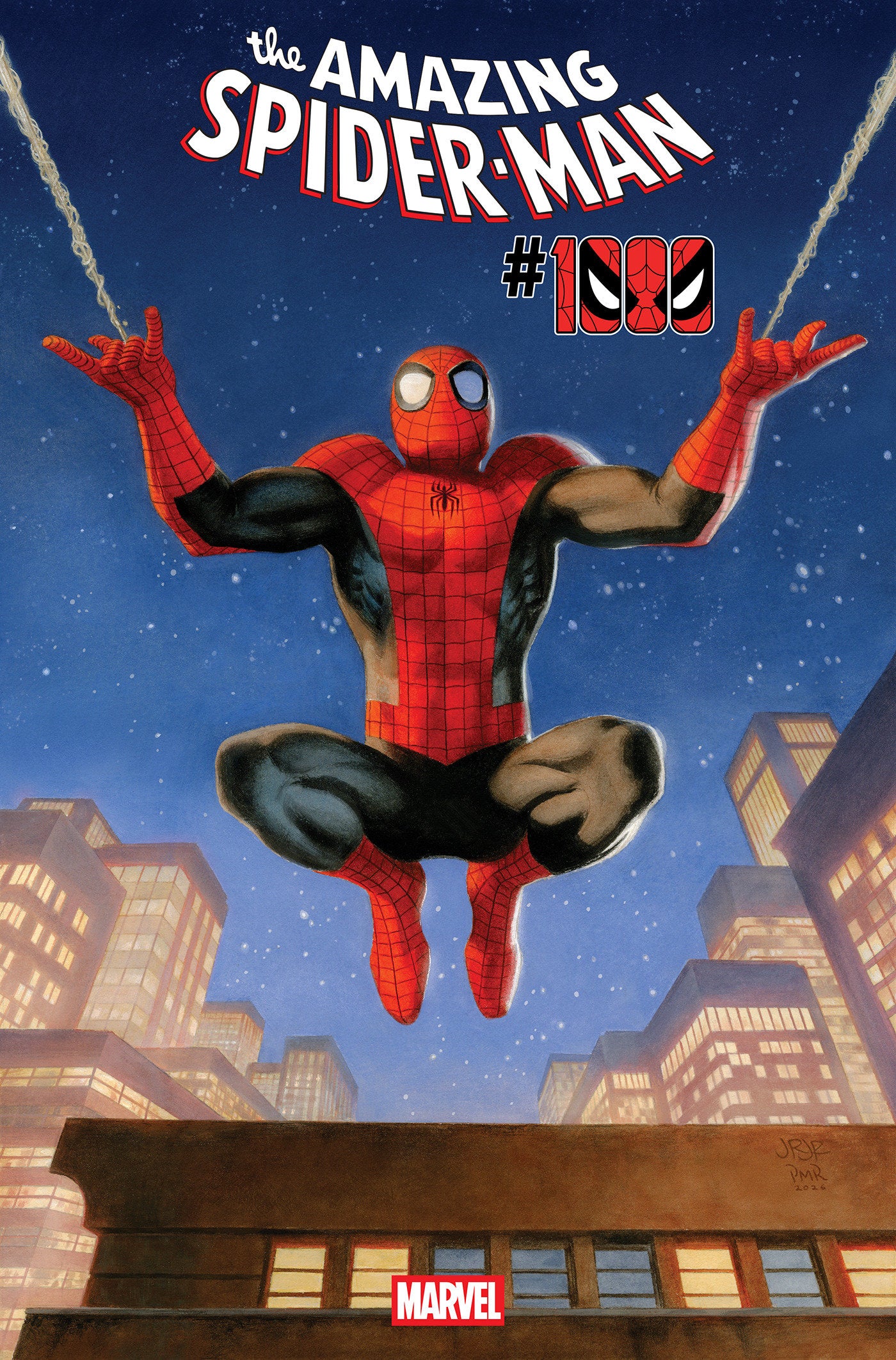 AMAZING SPIDER-MAN #1000 JOHN ROMITA JR. MAIN COVER ISBN: 75960621001503656 - FOC DATE: 7/12/26  - Release Date: 9/16/26