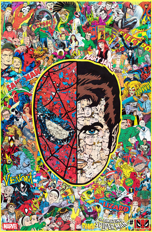 AMAZING SPIDER-MAN #1000 MR. GARCIN VARIANT ISBN: 75960621001503671 - FOC DATE: 7/12/26  - Release Date: 9/16/26
