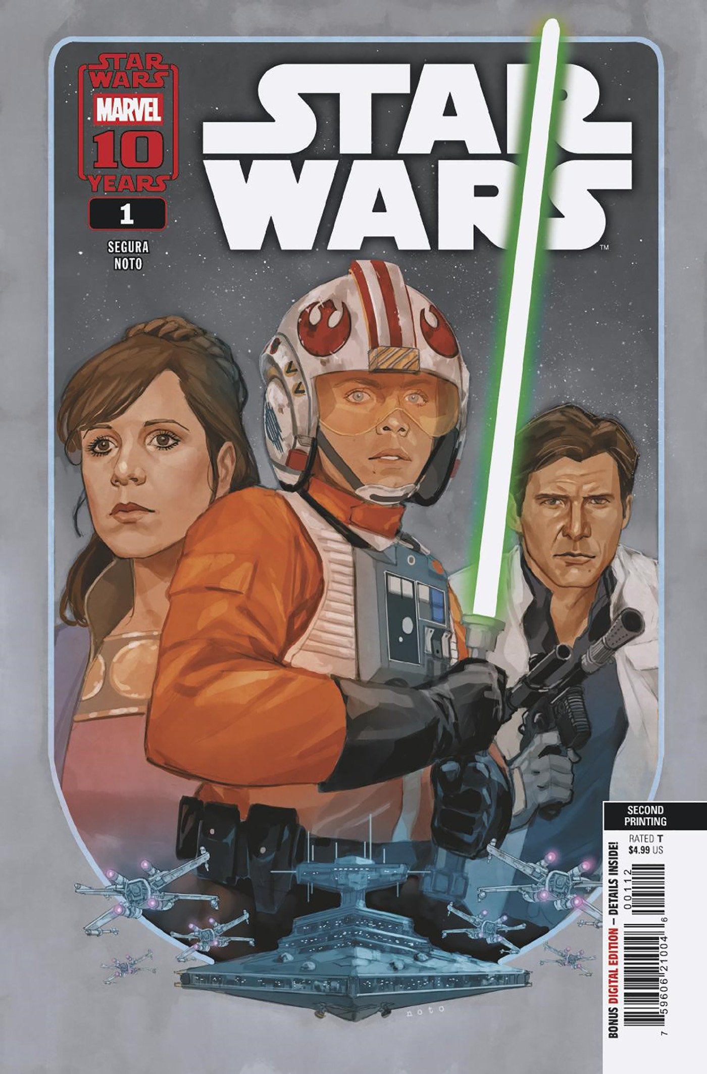 STAR WARS #1 PHIL NOTO 2ND PRINTING VARIANT  - Release Date:  6/25/25