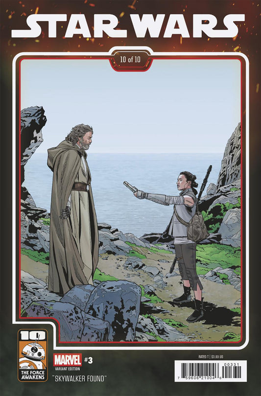 STAR WARS #3 CHRIS SPROUSE THE FORCE AWAKENS 10TH ANNIVERSARY VARIANT - ISBN: 75960621004600331 - Release Date:  7/16/25