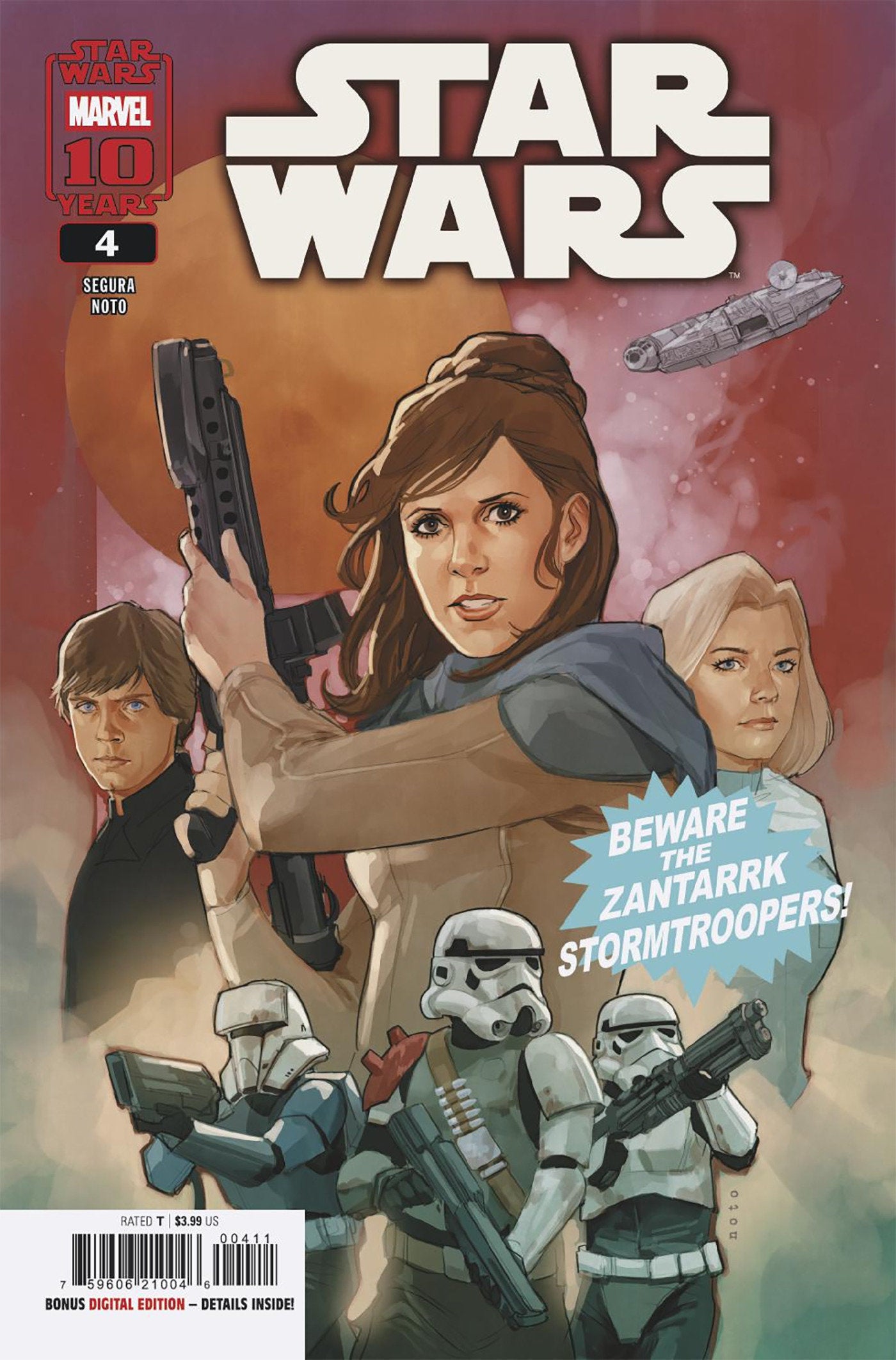 STAR WARS #4 - ISBN: 75960621004600411 - Release Date:  8/20/25