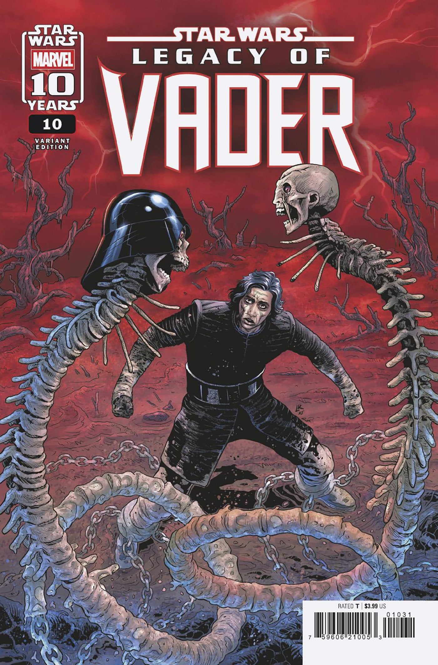 STAR WARS: LEGACY OF VADER #10 LUKE ROSS VARIANT ISBN: 75960621005301031 - Release Date: 11/5/25