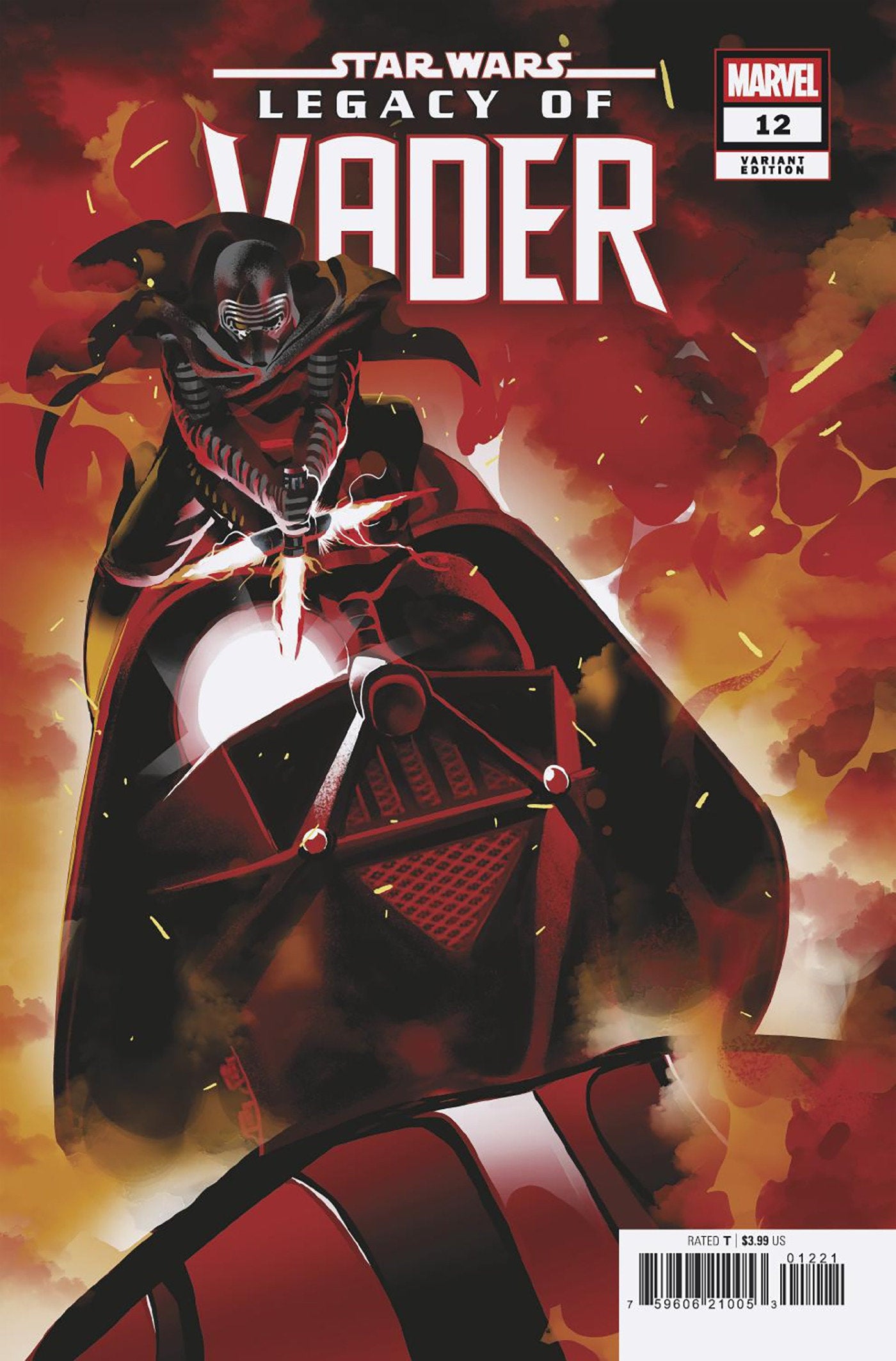 STAR WARS: LEGACY OF VADER #12 BALDEMAR RIVAS VARIANT ISBN: 75960621005301221 - Release Date: 1/14/26