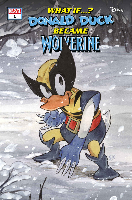 MARVEL & DISNEY: WHAT IF...? DONALD DUCK BECAME WOLVERINE #1 PEACH MOMOKO VARIAN T - Release Date:  7/31/24