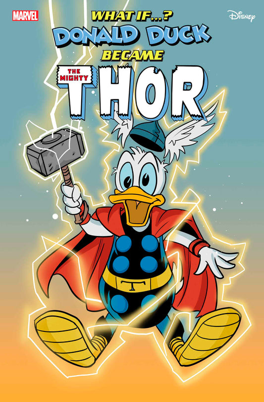 MARVEL & DISNEY: WHAT IF...? DONALD DUCK BECAME THOR #1 PHIL NOTO DONALD DUCK TH OR VARIANT  - Release Date:  9/4/24