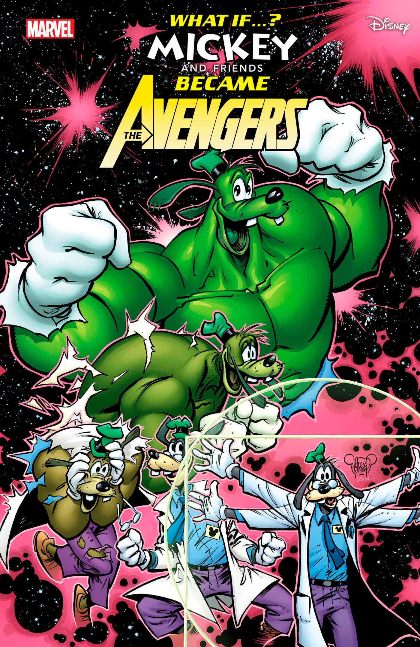MARVEL & DISNEY: WHAT IF...? MICKEY & FRIENDS BECAME THE AVENGERS #1 ADAM KUBERT  VARIANT  - Release Date:  3/5/25