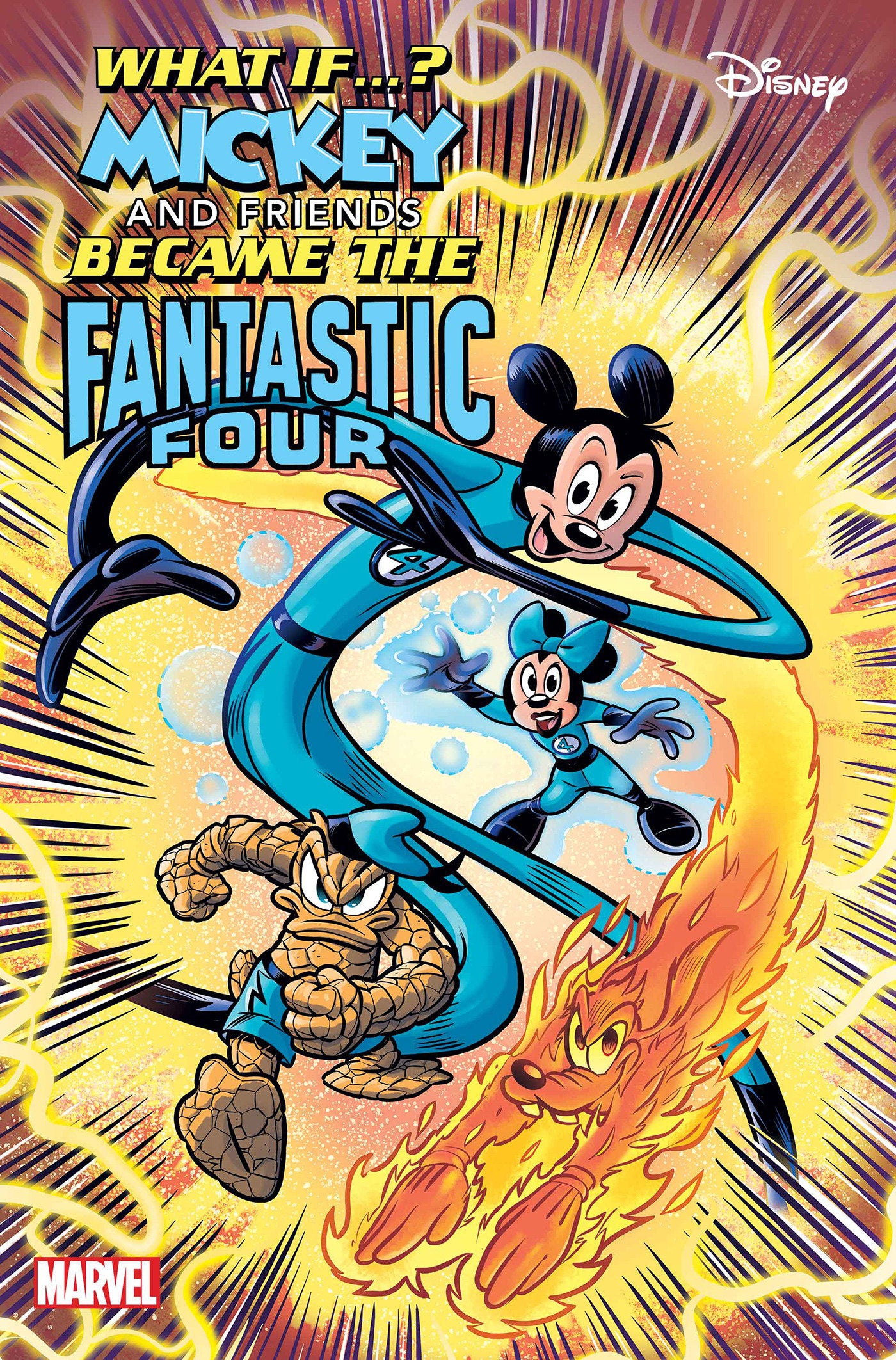 MARVEL & DISNEY: WHAT IF...? MICKEY & FRIENDS BECAME THE FANTASTIC FOUR #1  - Release Date:  1/8/25