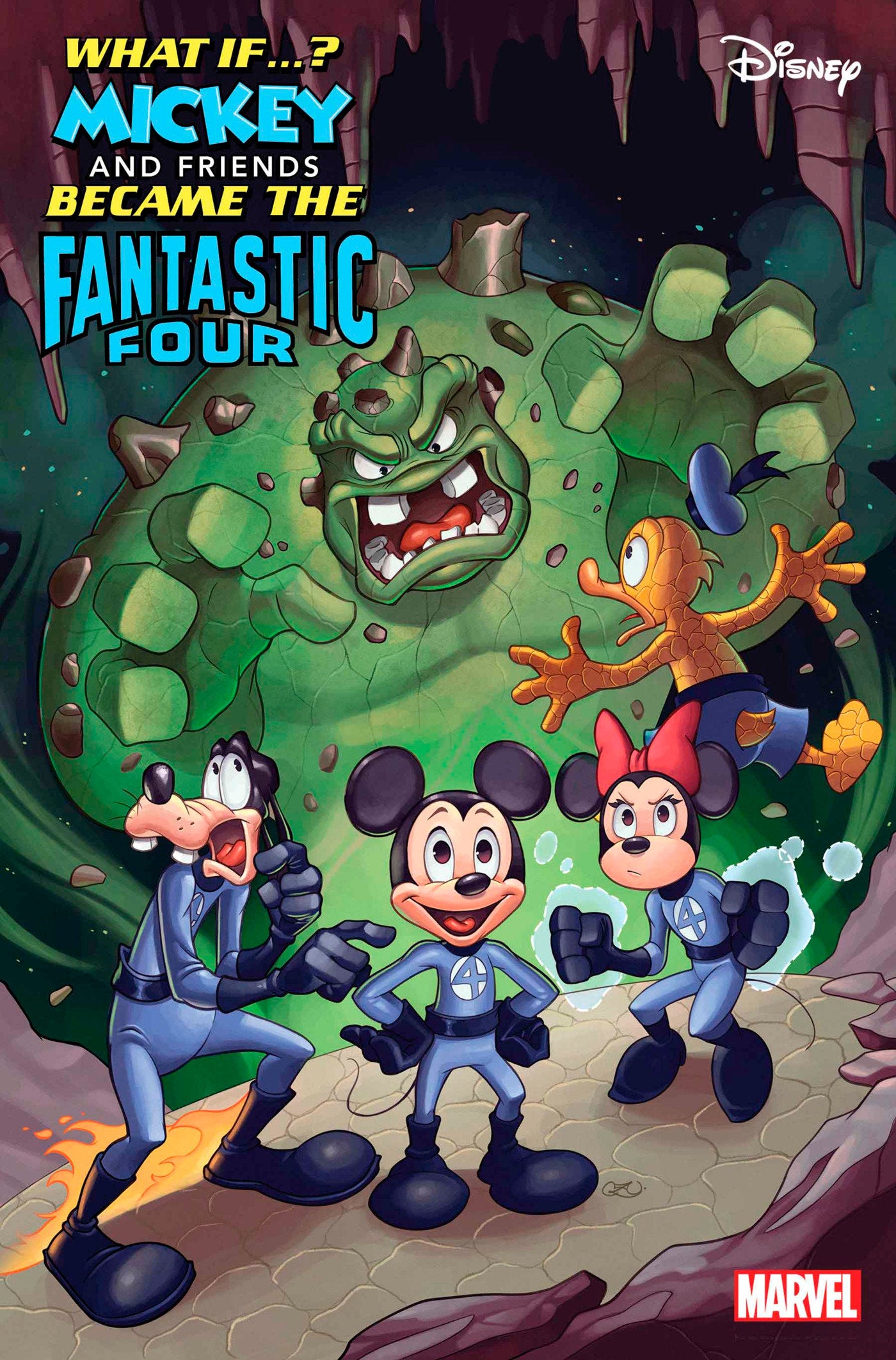 MARVEL & DISNEY: WHAT IF...? MICKEY & FRIENDS BECAME THE FANTASTIC FOUR #1 CHRIS SIE ZULLO VARIANT  - Release Date:  1/8/25
