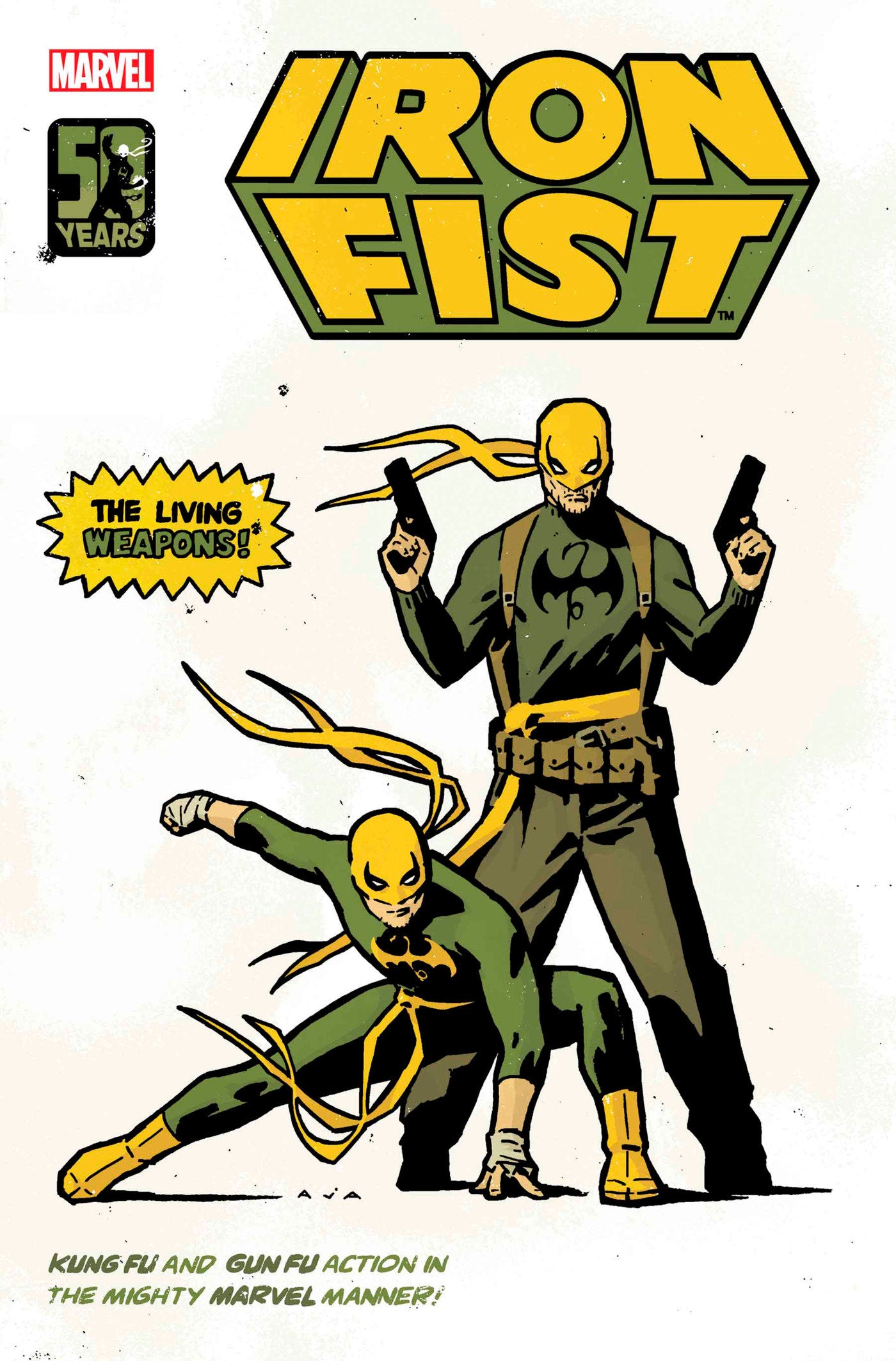 IRON FIST 50TH ANNIVERSARY SPECIAL #1 DAVID AJA VARIANT  - Release Date: 8/14/24