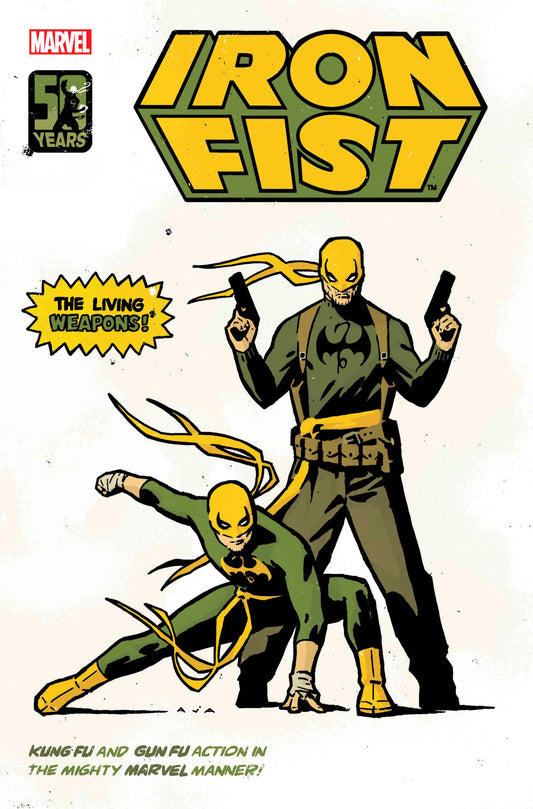 IRON FIST 50TH ANNIVERSARY SPECIAL #1 DAVID AJA VARIANT  - Release Date: 8/14/24