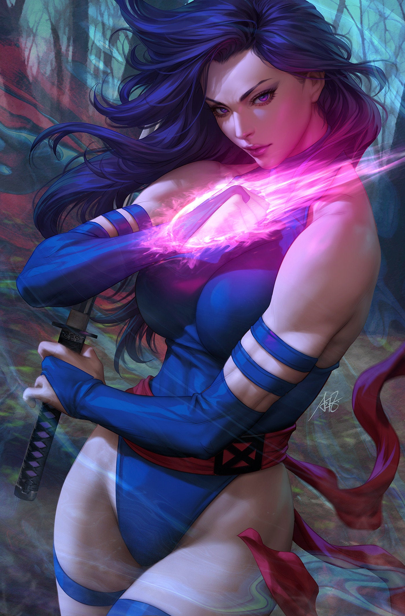 1:100 PSYLOCKE #1 ARTGERM VIRGIN VARIANT  - Release Date:  11/13/24