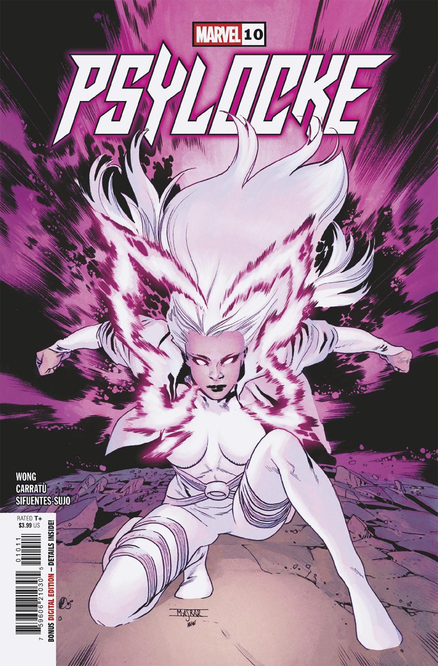 PSYLOCKE #10 - ISBN: 75960621030501011 - Release Date:  8/20/25