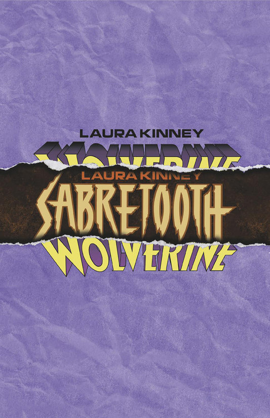 LAURA KINNEY: WOLVERINE #10 FORESHADOW LOGO VARIANT - 9/3/25 - Release Date:  9/3/25