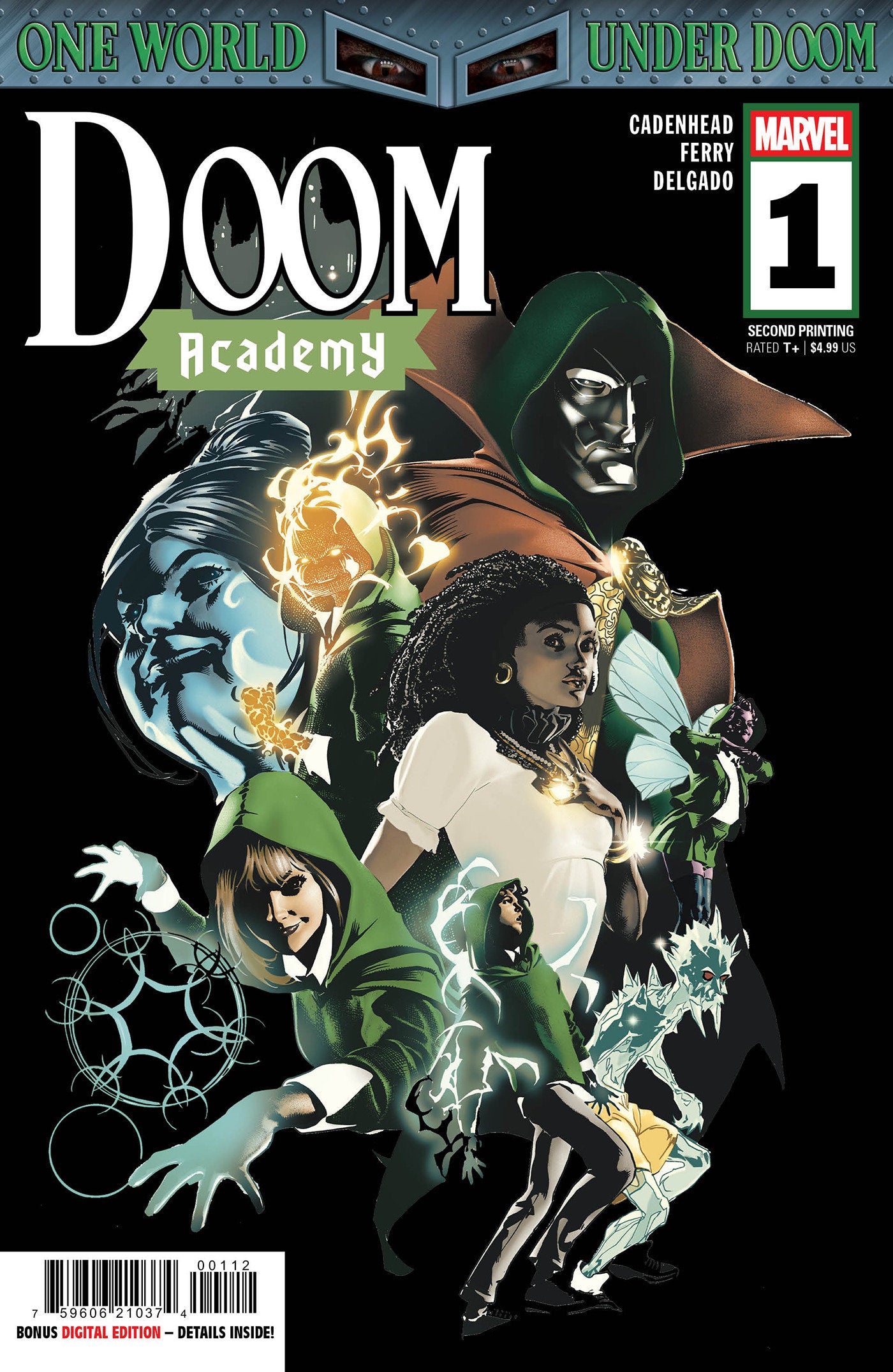 DOOM ACADEMY #1 PASQUAL FERRY 2ND PRINTING VARIANT [DOOM]  - Release Date:  04/02/2025