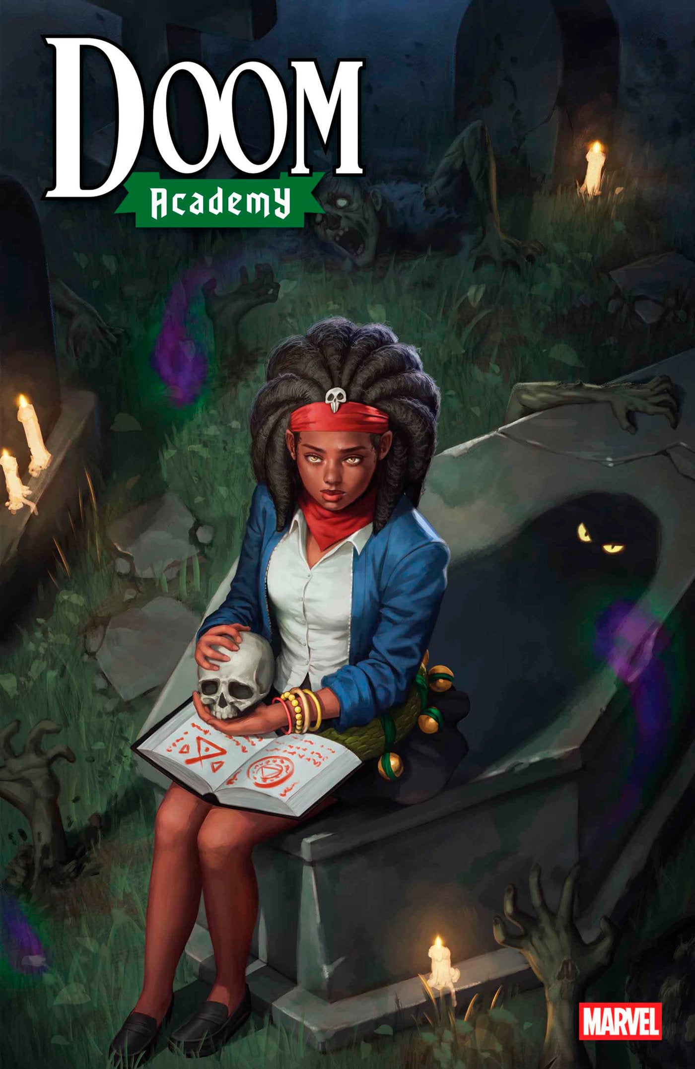 DOOM ACADEMY #5 WOO-CHUL LEE ZOEY LAVEAU VARIANT [DOOM]  - Release Date:  6/25/25