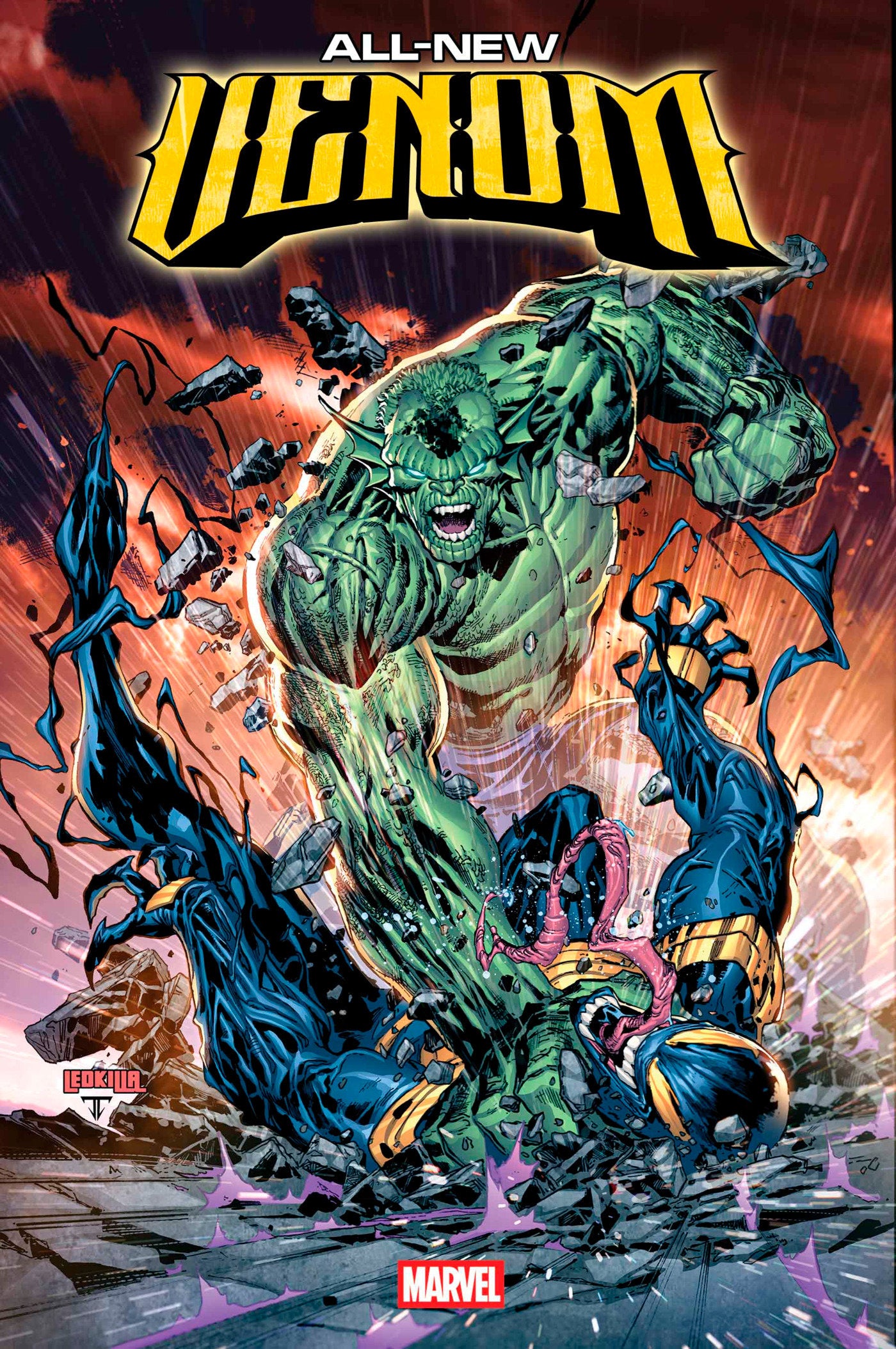 ALL-NEW VENOM #7 KEN LASHLEY BRING ON THE BAD GUYS VARIANT  - Release Date:  6/4/25